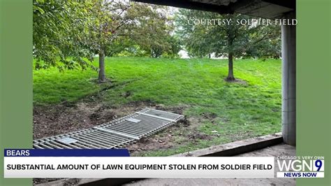 Substantial amount of lawn equipment stolen from Soldier Field